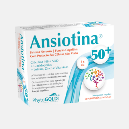Ansiotina 50+ – 30 cápsulas – PhytoGold