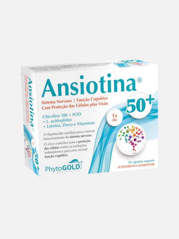 Ansiotina 50+ - 30 cápsulas - PhytoGold