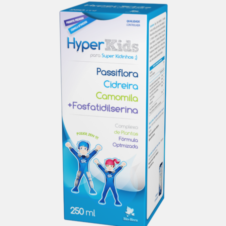 Hyper Kids Xarope – 250 mL – BioHera