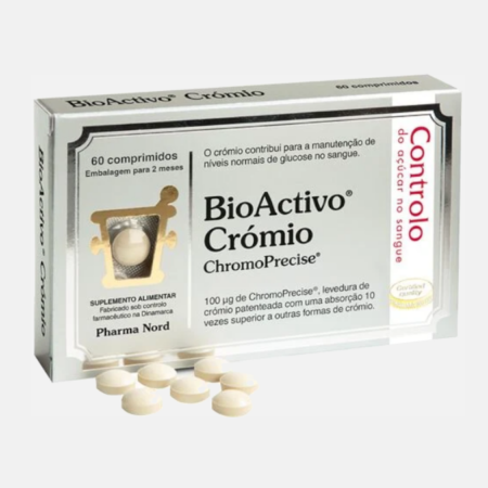 BioActivo Crómio – 60 comprimidos – Pharma Nord