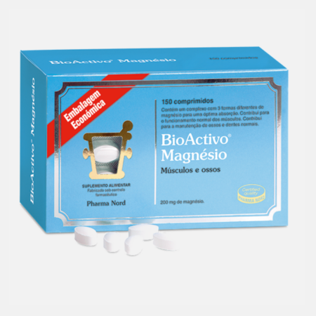 BioActivo Magnésio – 150 comprimidos – Pharma Nord