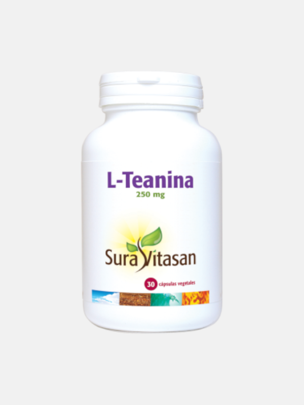 L-Teanina 250mg - 30 cápsulas - Sura Vitasan
