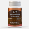 A-Z Multivitaminas e Minerais - 60 comprimidos - NaturBite