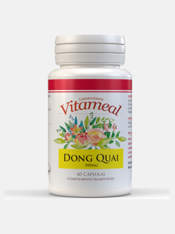 Dong Quai 500mg - 60 cápsulas - Vitameal
