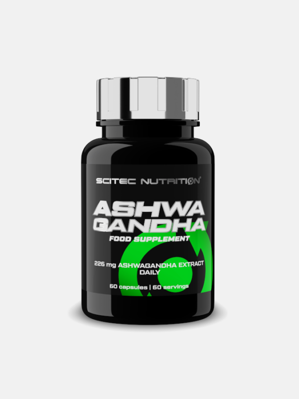Ashwagandha - 60 cápsulas - Scitec Nutrition