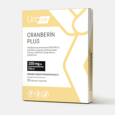 Cranberín Plus – 30 cápsulas – Urove