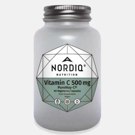 Vitamin C 500 mg PureWay-C – 60 cápsulas – NORDIQ Nutrition