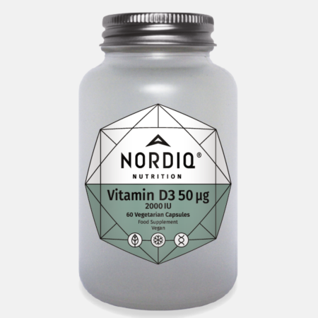 Vitamin D3 – 60 cápsulas – NORDIQ Nutrition
