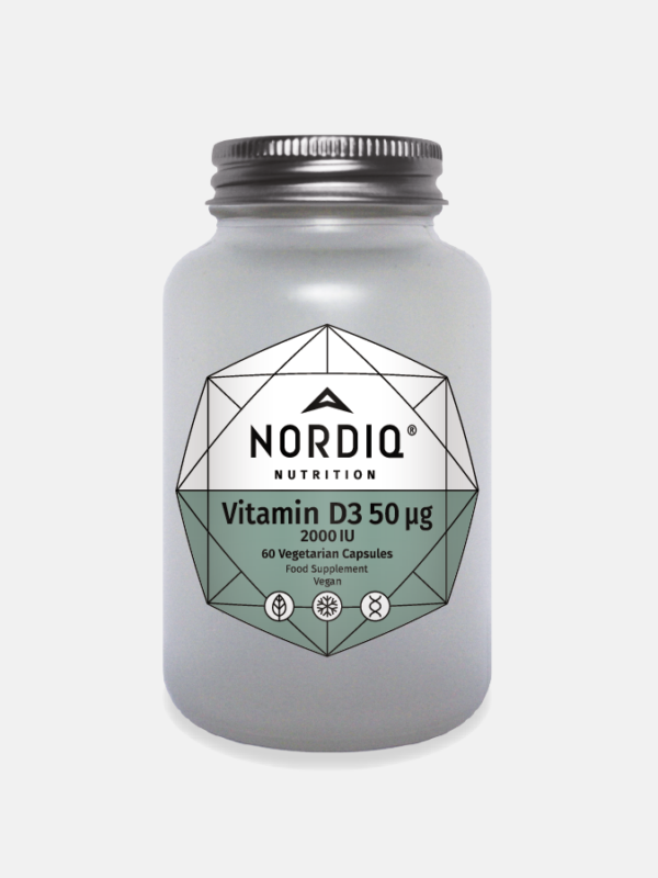 Vitamin D3 - 60 cápsulas - NORDIQ Nutrition