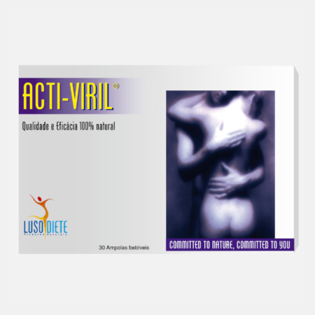 Acti-Viril – 30 ampolas – Lusodiete