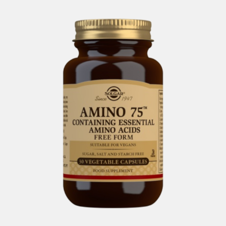 Amino 75 – 30 cápsulas – Solgar