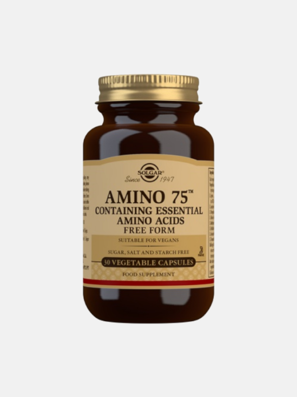 Amino 75 - 30 cápsulas - Solgar