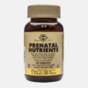 Prenatal Nutrients - 60 comprimidos - Solgar