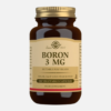 Boron 3 mg - 100 cápsulas - Solgar