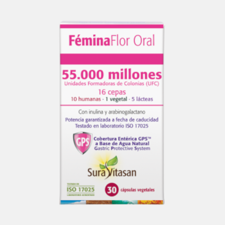 Fémina Flor Oral – 30 cápsulas – Sura Vitasan