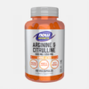 Arginine & Citrulline 500mg - 120 cápsulas - Now