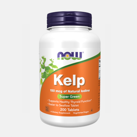 Kelp 150 mcg – 200 comprimidos – Now