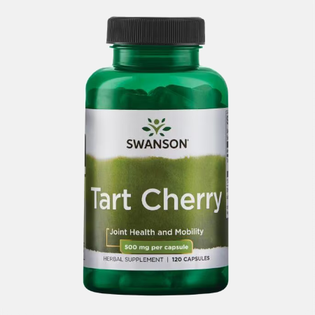 Tart Cherry 500 mg – 120 cápsulas – Swanson