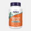 Calcium Citrate - 100 comprimidos - Now