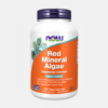 Red Mineral Algae - 180 veg cápsulas - Now