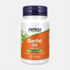 Garlic Oil 1500 mg - 100 cápsulas - Now