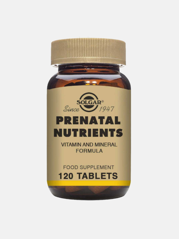PRENATAL Nutrients - 120 comprimidos - Solgar