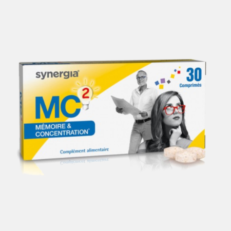 MC2 Memória e Concentração – 30 comprimidos – Synergia