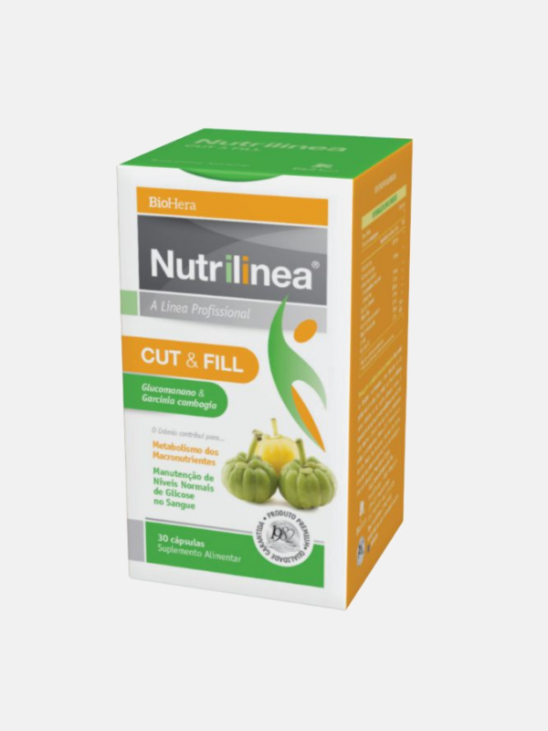 Nutrilinea Cut & Fill - 30 cápsulas - Bio-Hera
