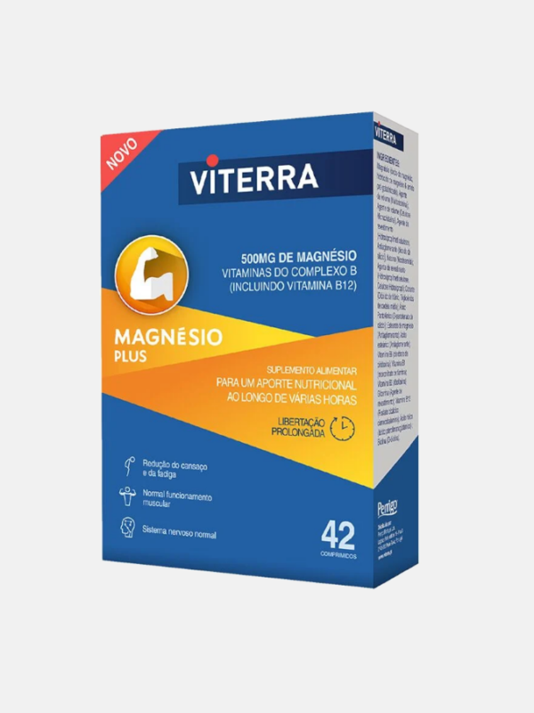 Viterra Magnésio Plus - 42 comprimidos - Perrigo