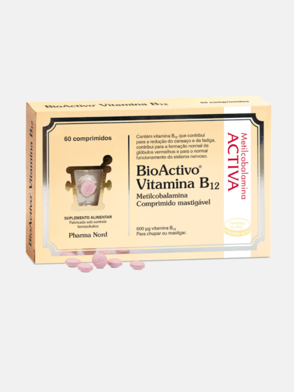 BioActivo Vitamina B12 - 60 comprimidos - Pharma Nord