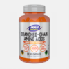 BCAA Branched Chain Aminoacids - 120 cápsulas - Now
