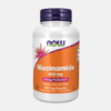 Niacinamide 500 mg Vitamina B3 - 100 cápsulas - Now