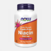 Niacin Double Strength Flush-Free 500mg - 90 cápsulas - Now