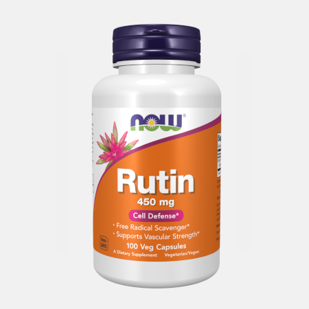 Rutin 450 mg – 100 cápsulas – Now
