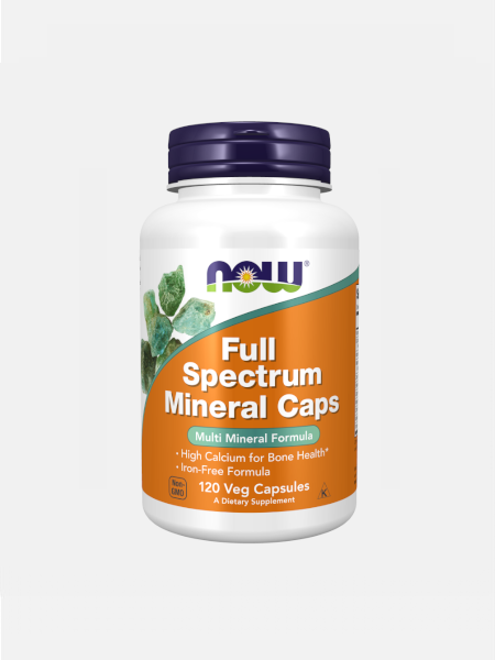 Full Spectrum Mineral – 120 veg cápsulas – Now – Nutribio