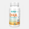 DHA Kids Chewable - 60 cápsulas - Now