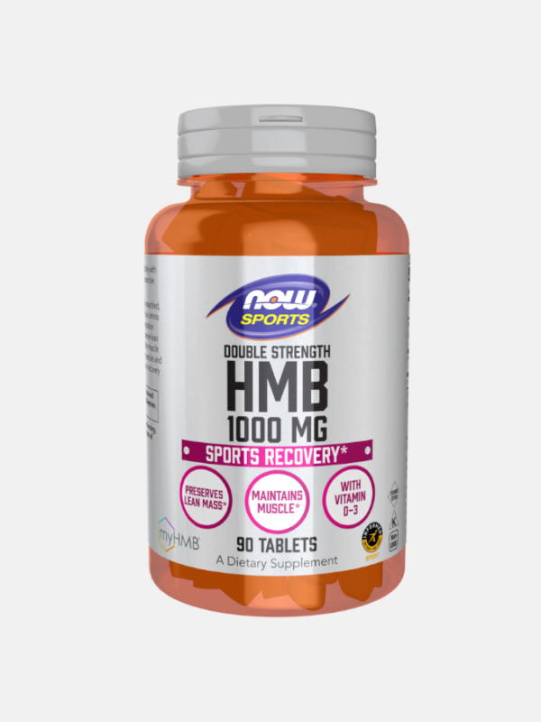 HMB Double Strength 1000mg - 90 comprimidos - Now