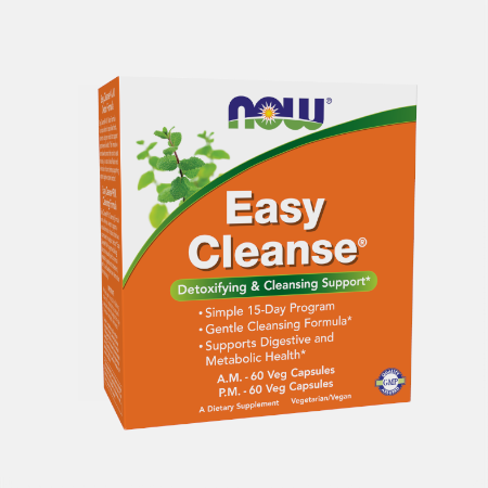 Easy Cleanse – 60+60 cápsulas – Now
