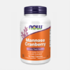 Mannose Cranberry - 90 veg cápsulas - Now