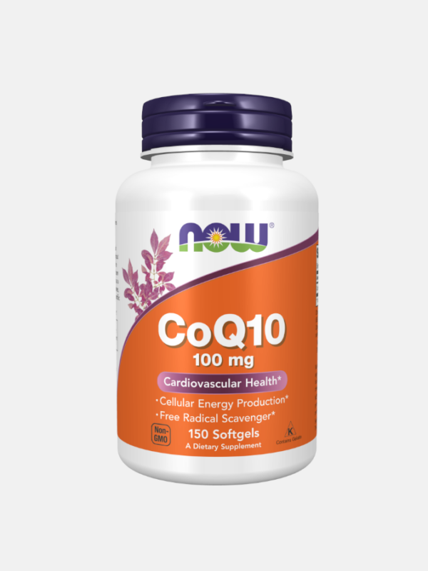 CoQ10 100 mg - 150 cápsulas - Now