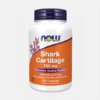 Shark Cartilage 750 mg - 100 cápsulas - Now