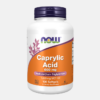 Caprylic Acid 600 mg - 100 cápsulas - Now