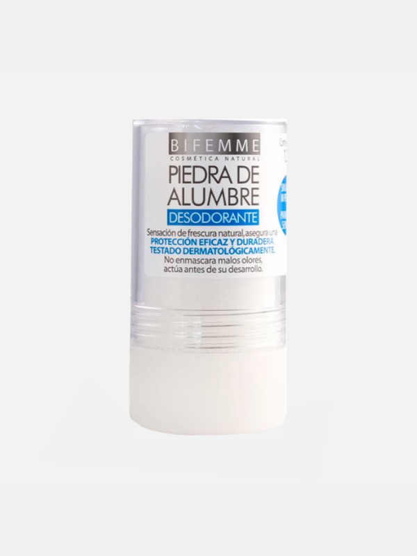 Desodorizante Pedra de Alumen Bifemme - 120g - Ynsadiet