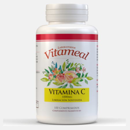 Vitamina C 1000 Libertação prolongada – 100 comprimidos – Vitameal