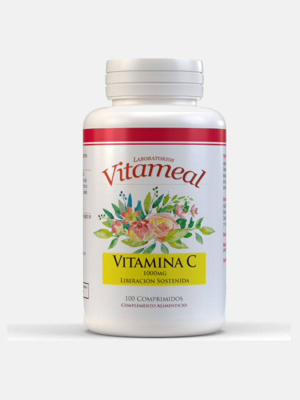 Vitamina C 1000 Libertação prolongada - 100 comprimidos - Vitameal