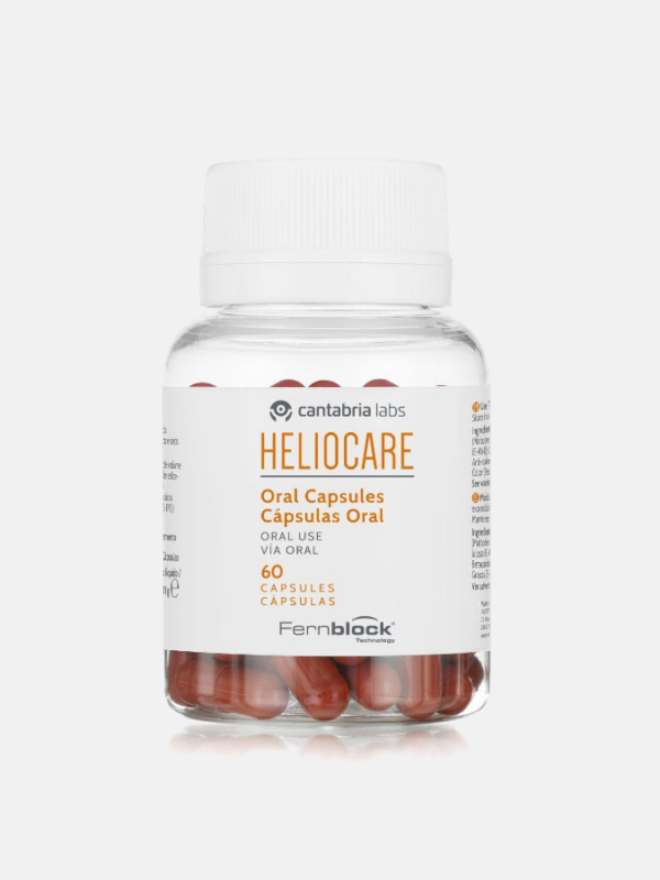 Heliocare cápsulas - 60 cápsulas - Cantabria Labs