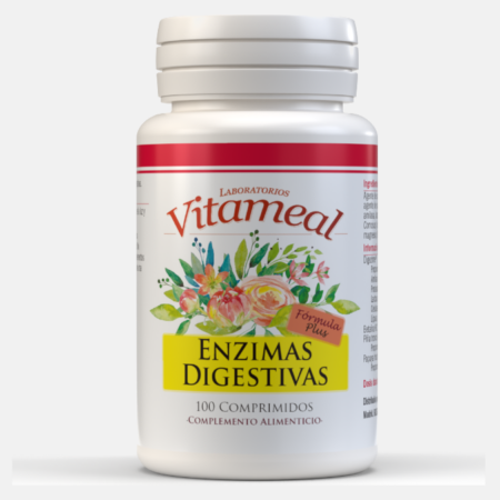 Enzimas Digestivas DigeZyme – 100 comprimidos – Vitameal