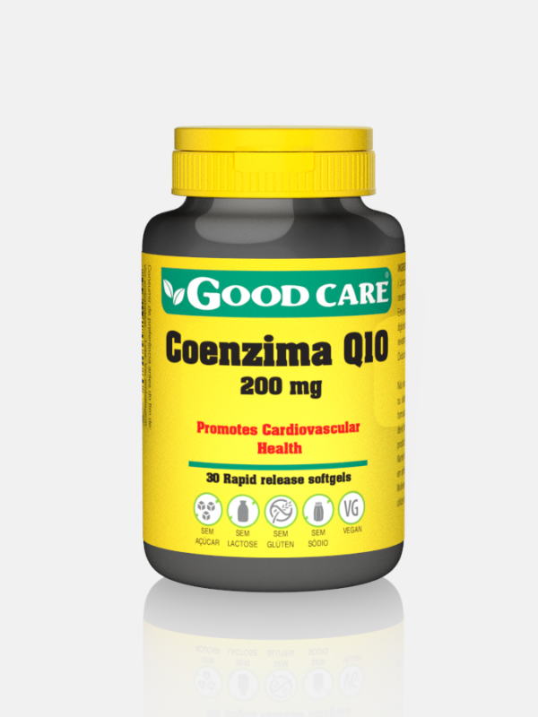 Coenzima Q10 200mg - 30 cápsulas - Good Care