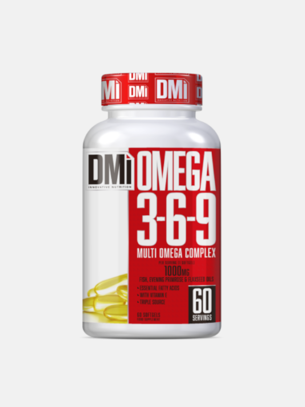 OMEGA 3-6-9 - 60 cápsulas - DMI Nutrition
