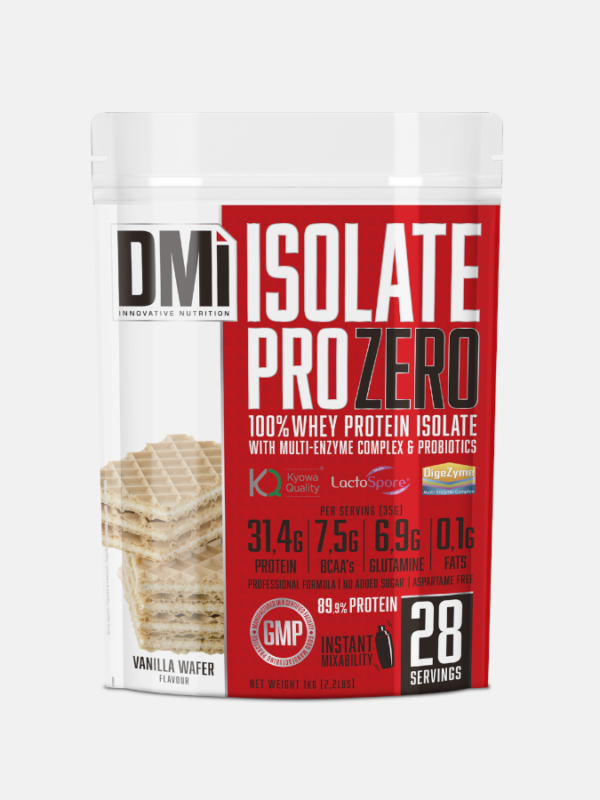 ISOLATE PRO ZERO Vanilla Wafer - 1kg - DMI Nutrition